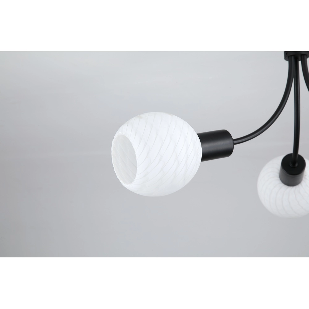 Deckenlampe Nova schwarz 3-flammig Searchlight 5053423301297