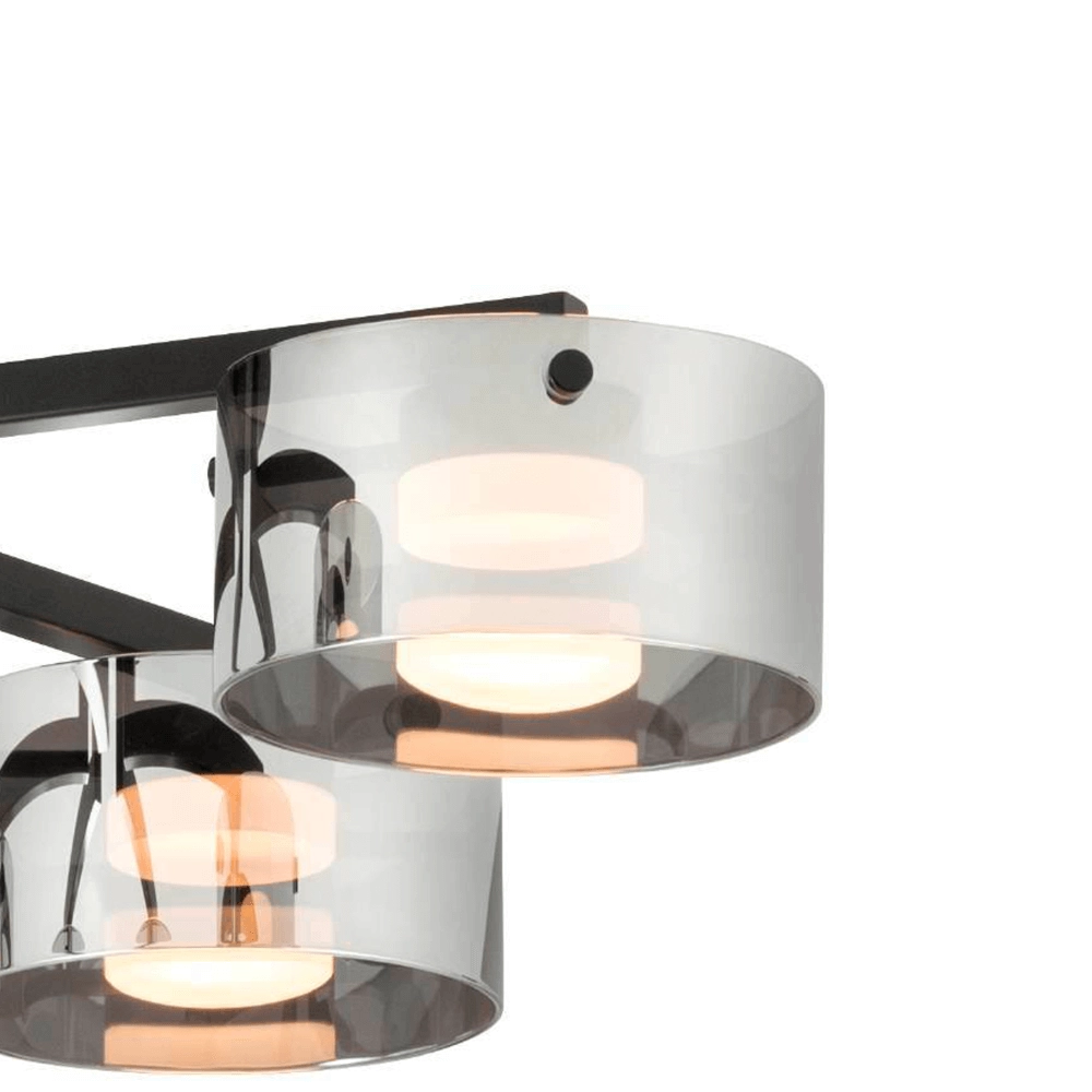 Deckenlampe mit Rauchglas Copillos Stars of Light 9002759398743