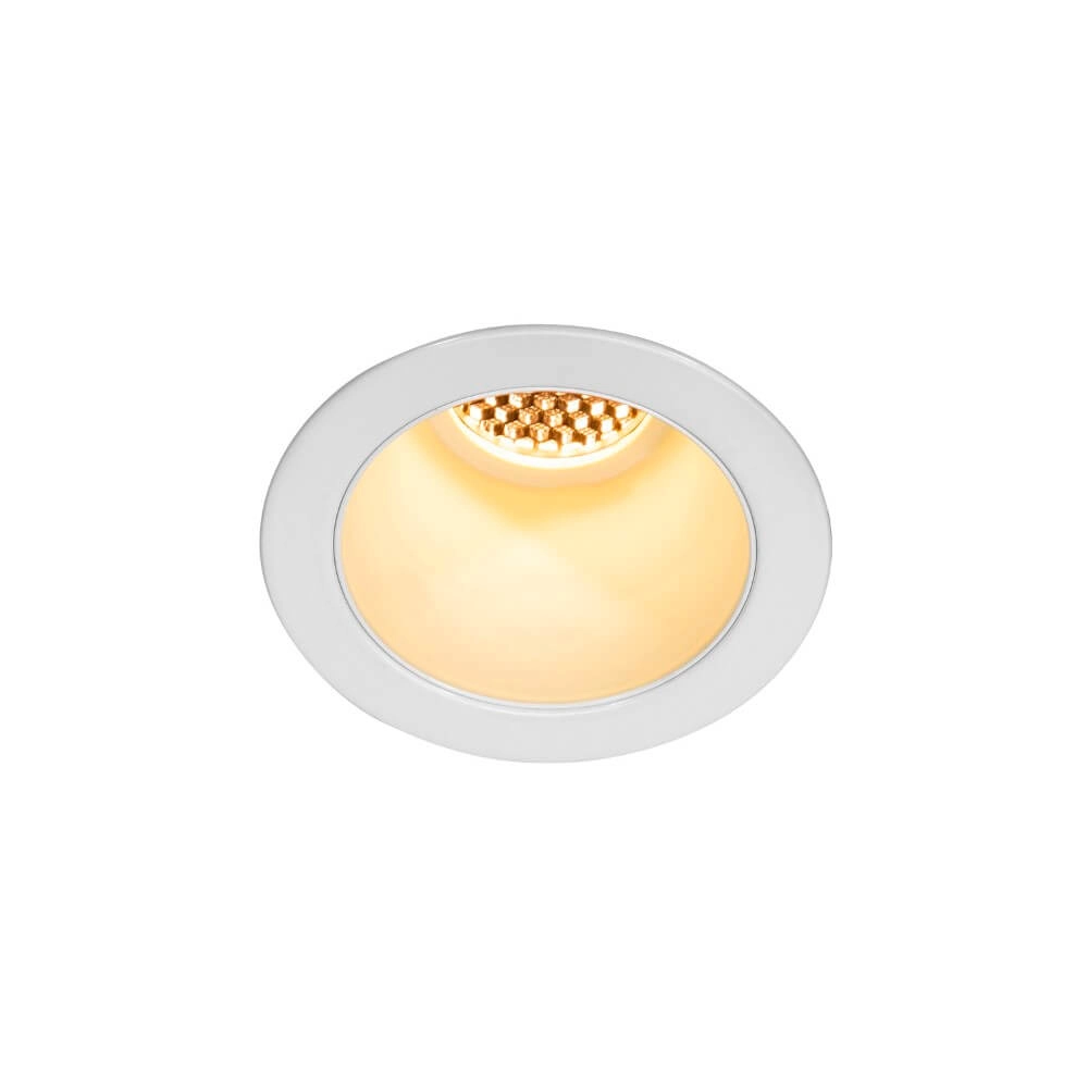 LED-Einbaustrahler Horn Weiß - vertieft - 3000K SLV 4024163228169
