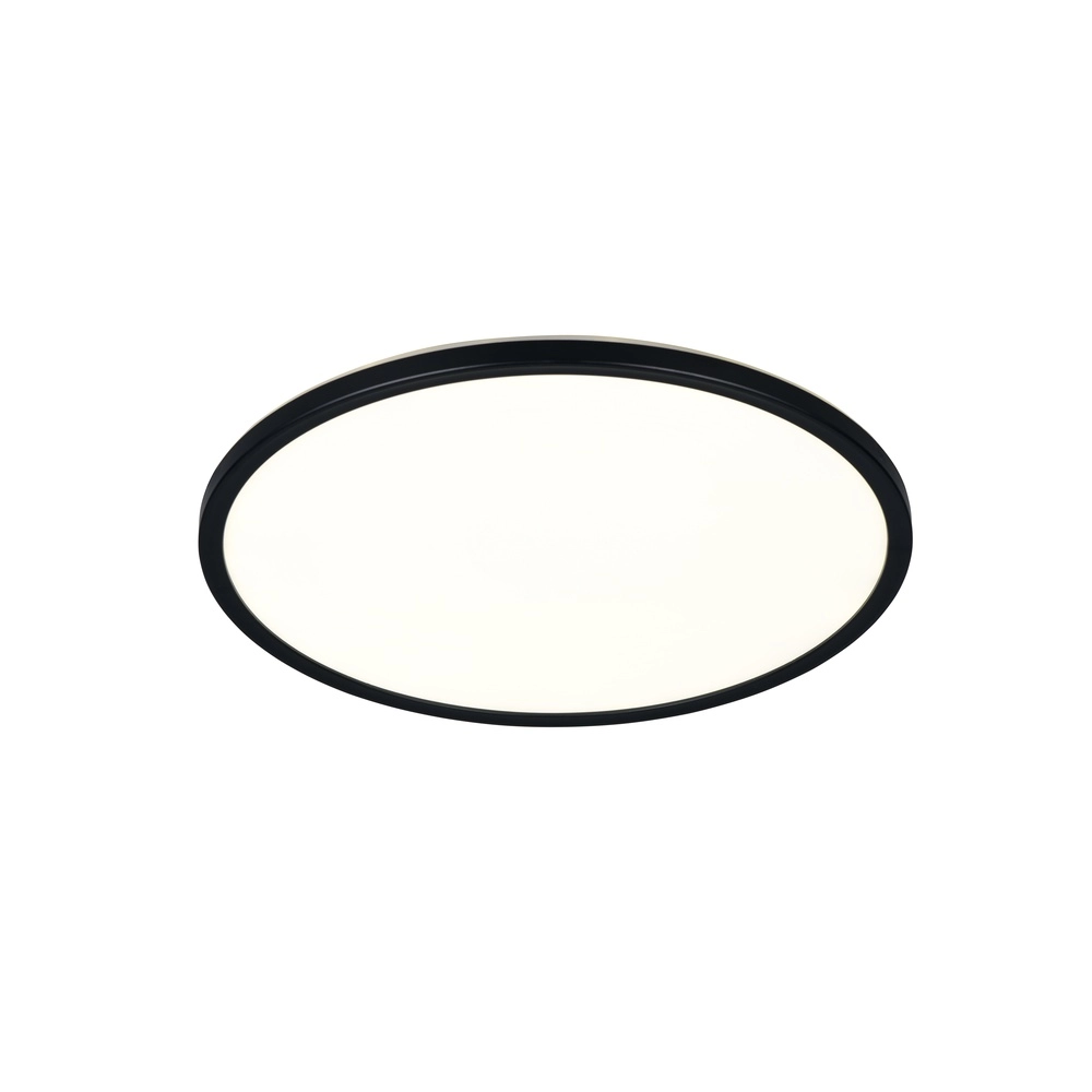 Runde Deckenlampe Emra schwarze Ø 42cm Trio 4017807704150