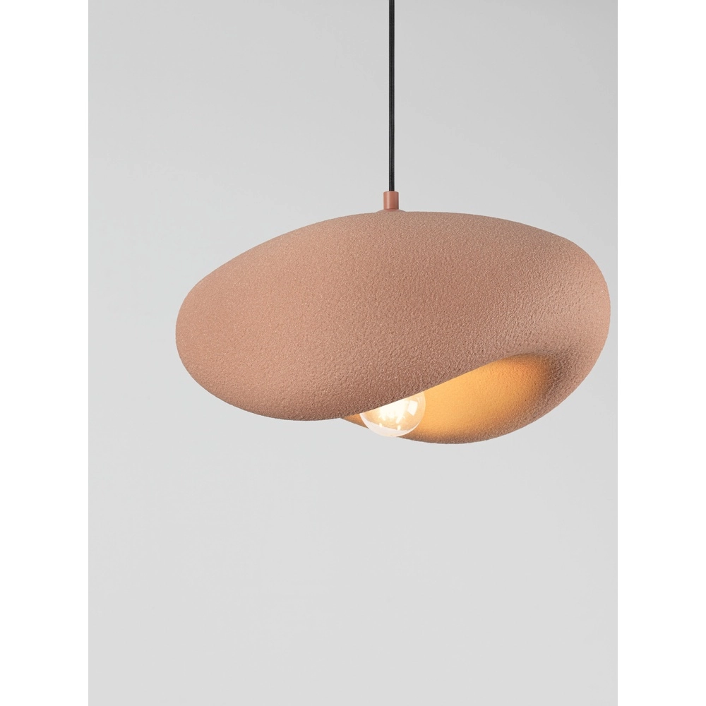 Moderne Pendellampe Bambel Braun