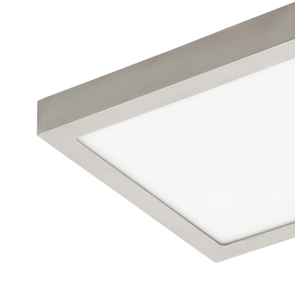 LED-Deckenlampe Fueva-C Square 30 cm Nickelmatte Eglo 9002759966812