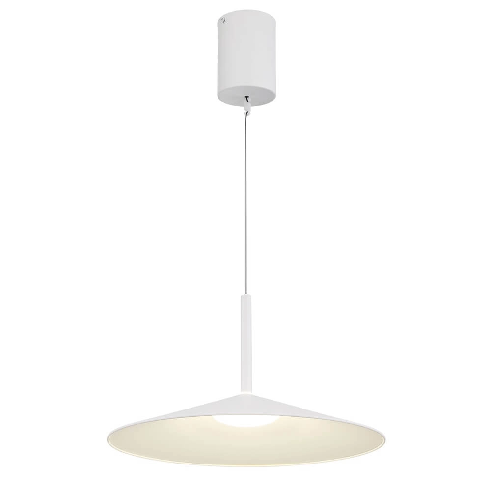 Runde Pendelleuchte Lampone weißes Design Ø 47,5cm Globo 9007371453375