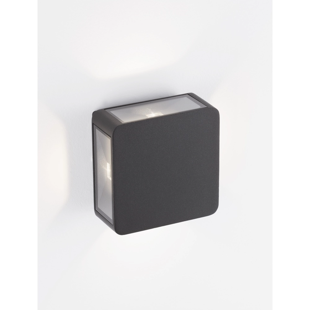 Quadratische Wandleuchte Serika anthrazit Lyora 5212017432735