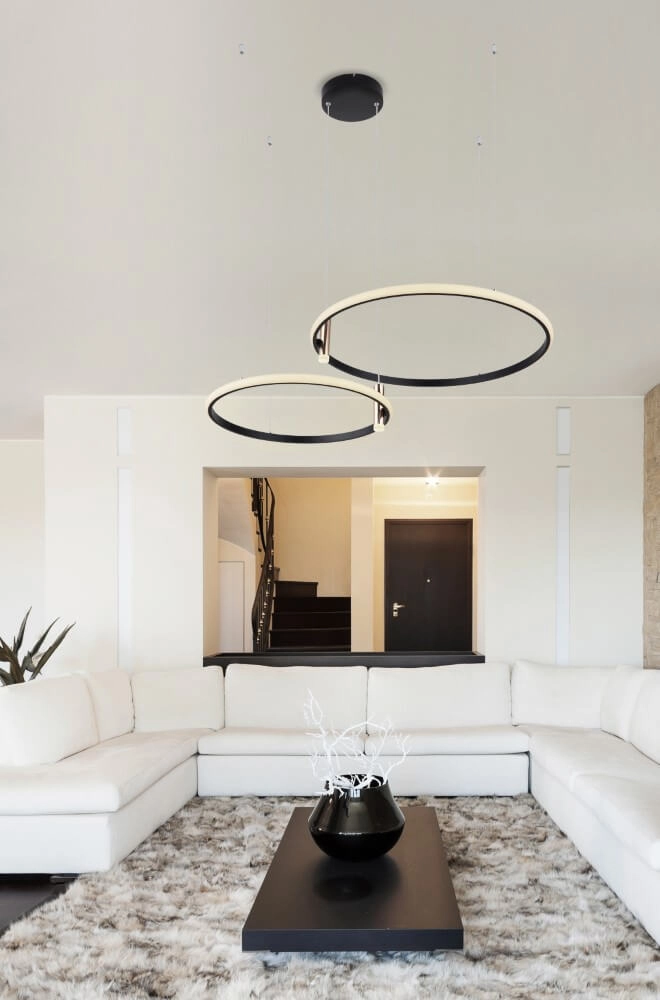 Design-LED-Hängelampe Coco 2-flammig – Ø 150 cm Globo 9007371423187