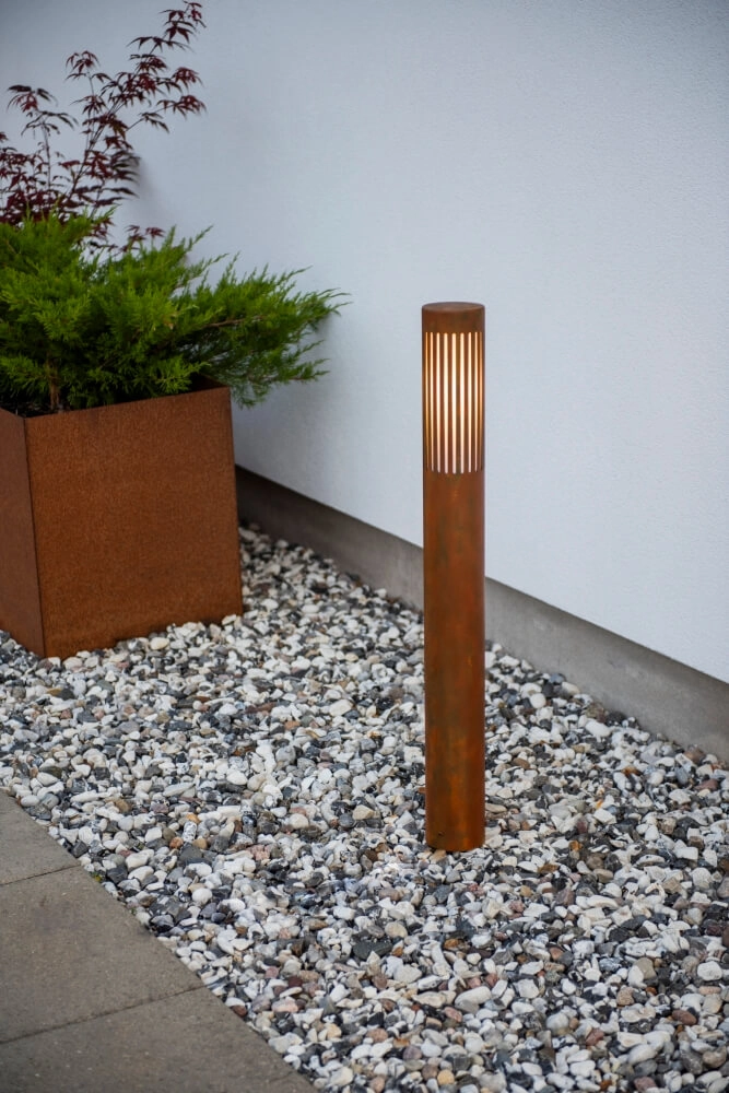 Design-Bahn-Beleuchtung Pistoia Rostbraun KonstSmide 7318303589720