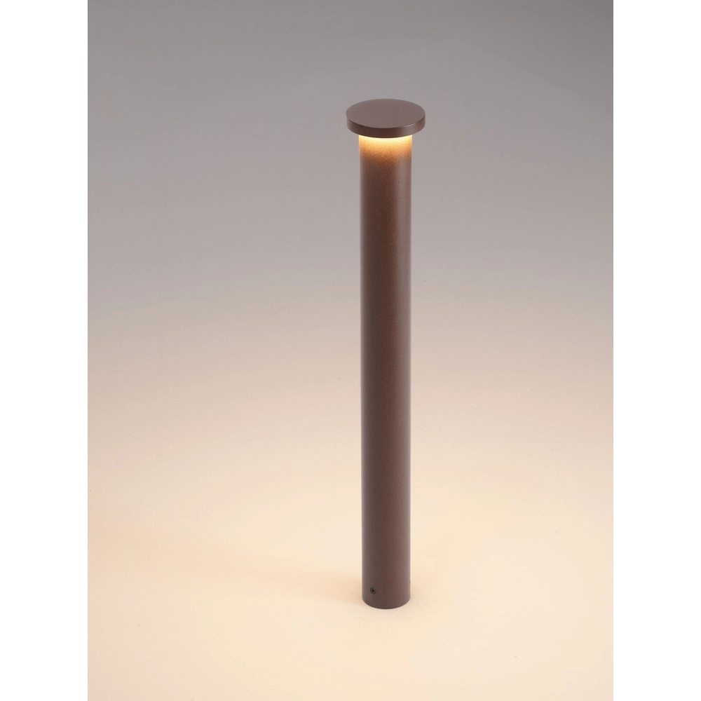 Moderne Wegbeleuchtung Bast Rostbraun 65 cm – 2700.000 km Lyora 5212017497673