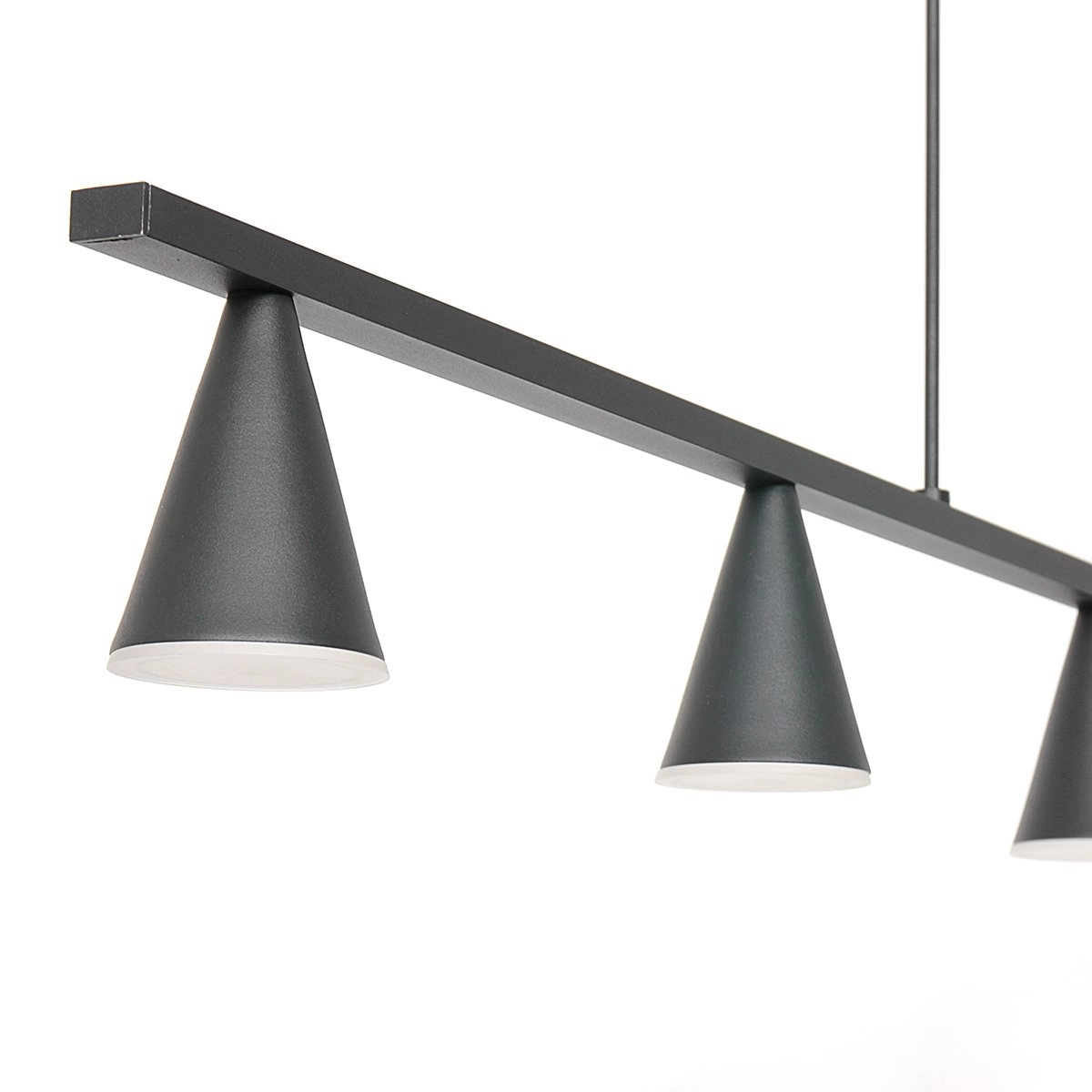 Design-Hängelampe Vortex 120 cm – Schwarz Steinhauer 8712746135466