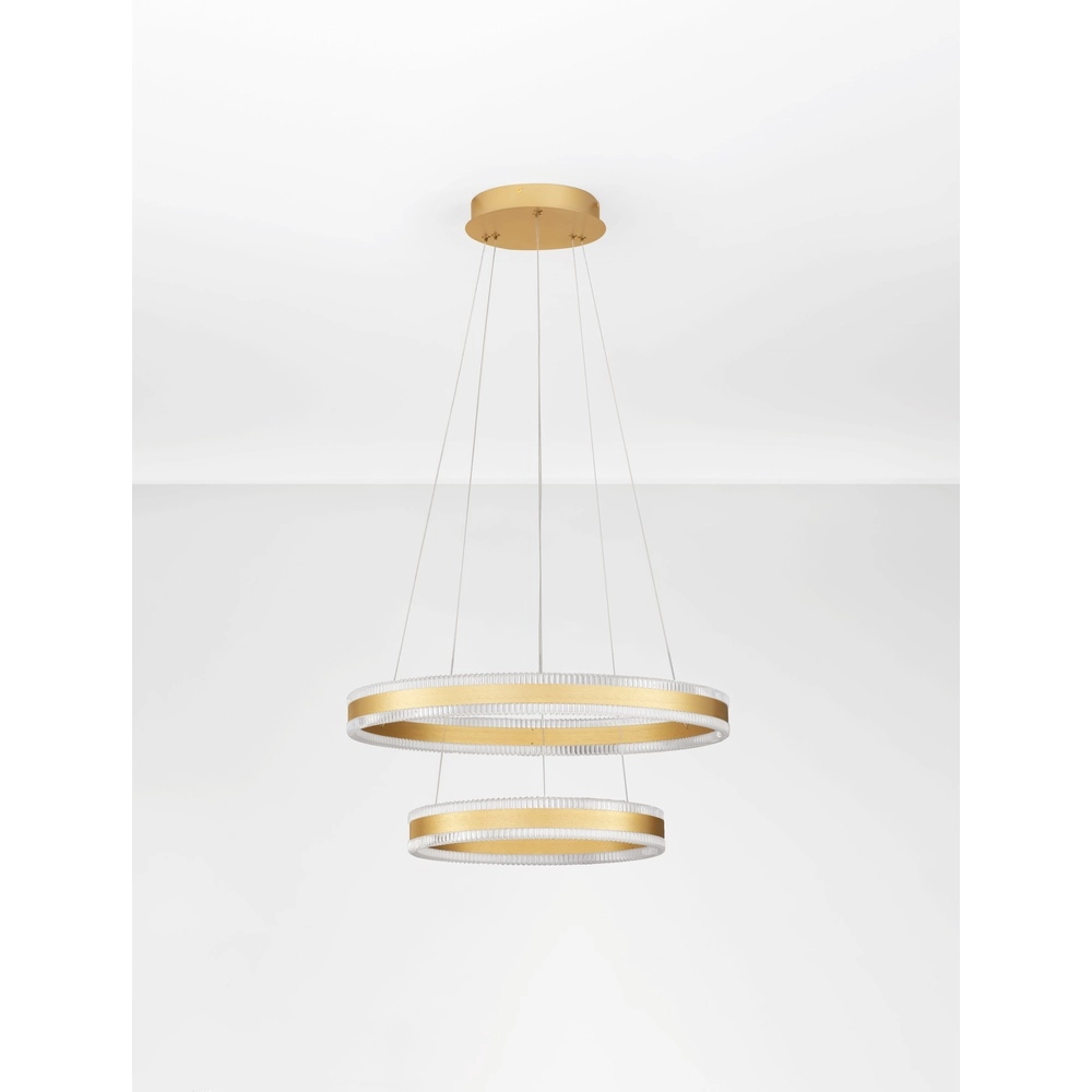 Design-Pendelleuchte Alaro Gold-Doppelzimmer Lyora 5212017459626