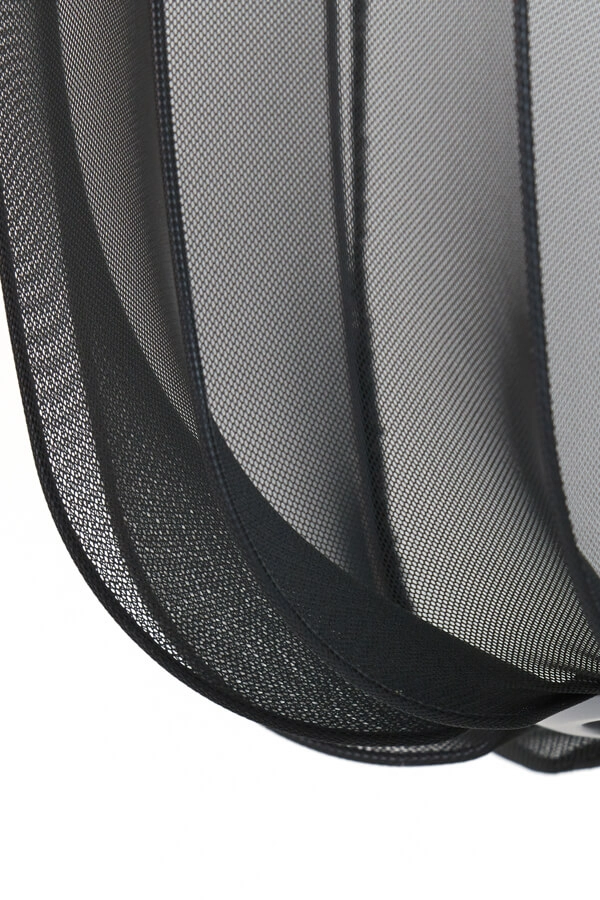 Böhmische Pendelleuchte Plumeria schwarz Ø 40cm Light & Living 8717807651381