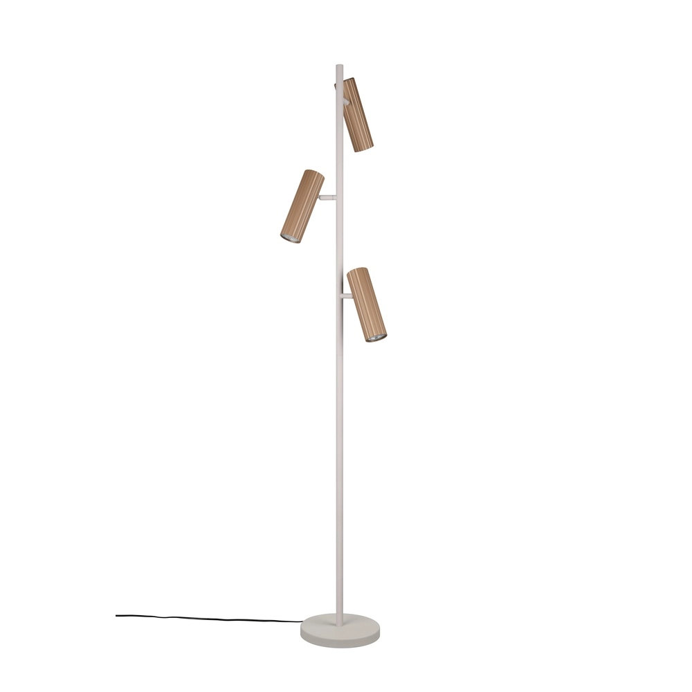 Design-Stehleuchte Soka mokkabraun Trio 4017807670196