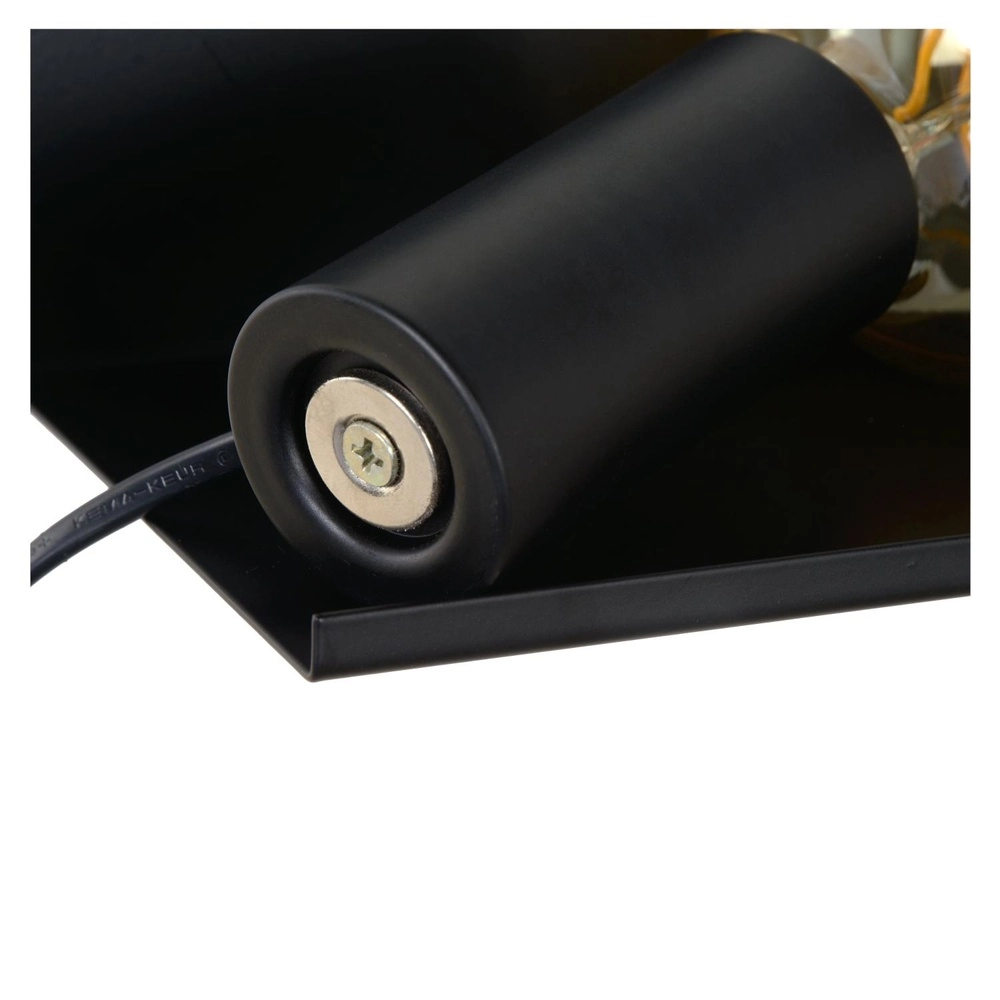 Nachttischlampe Sebo Schwarz Lucide 5411212061287
