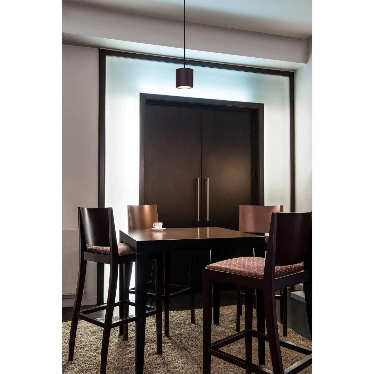 LED Hängelampe Oculus 9cm schwarz SLV 4024163248228