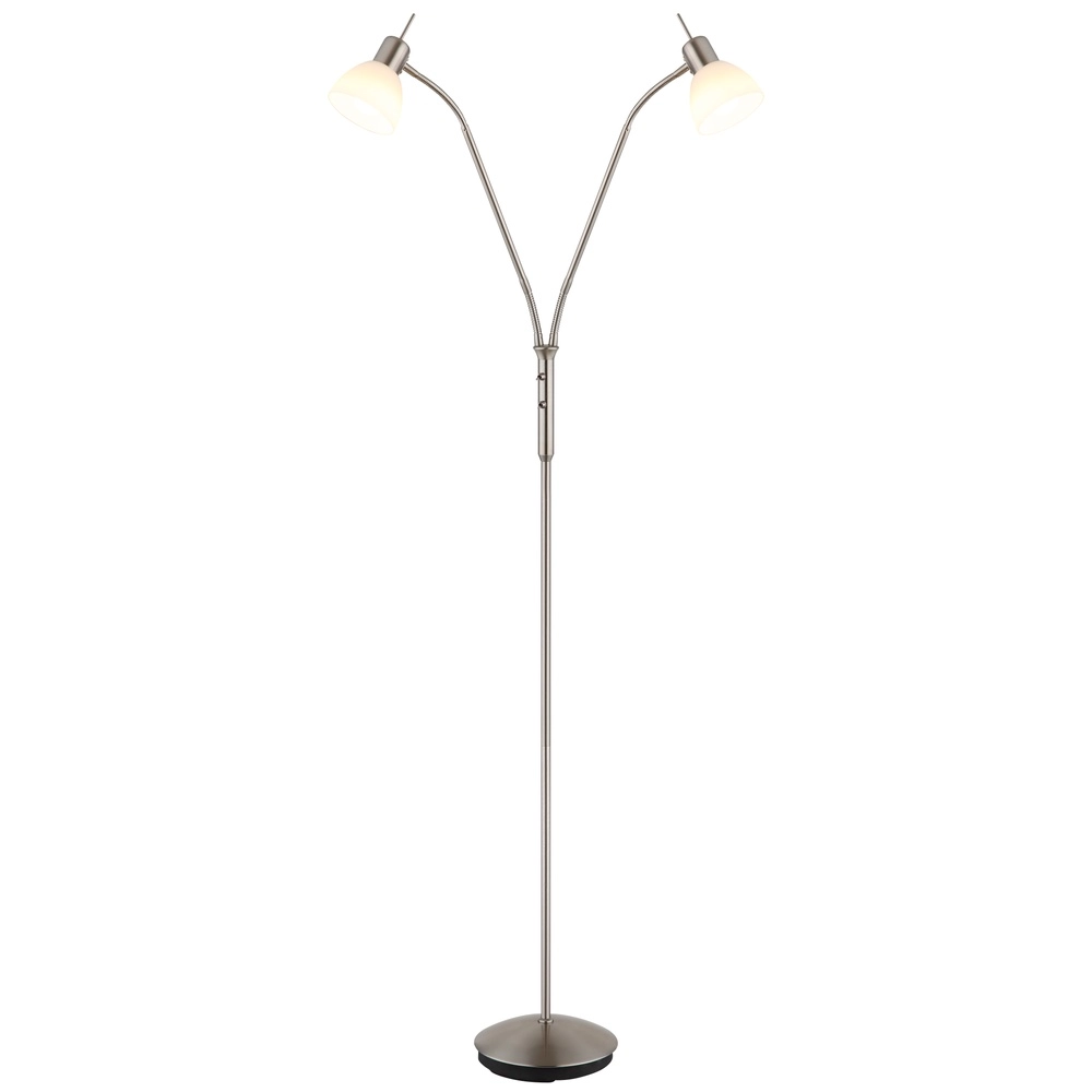 Leselampe 2-Lampen Malte Nickel Globo 9007371447541