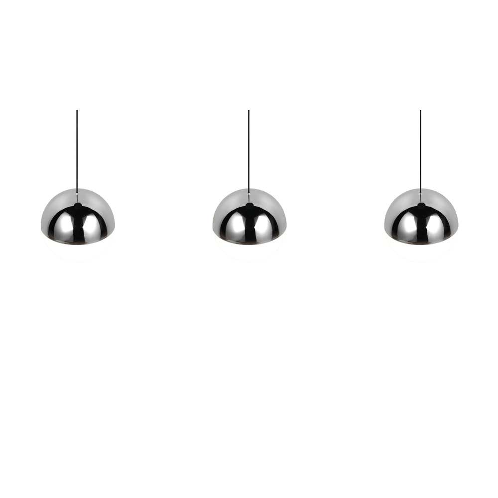 3-Licht Pendellampe Senta Chrom Trio 4017807685831