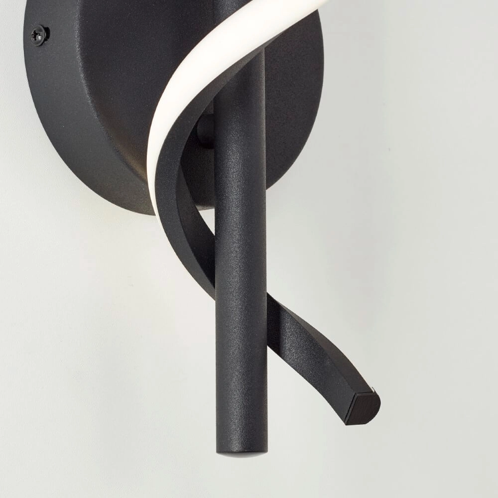 Design-Wandleuchte Eunice Schwarz Brilliant 4004353425486