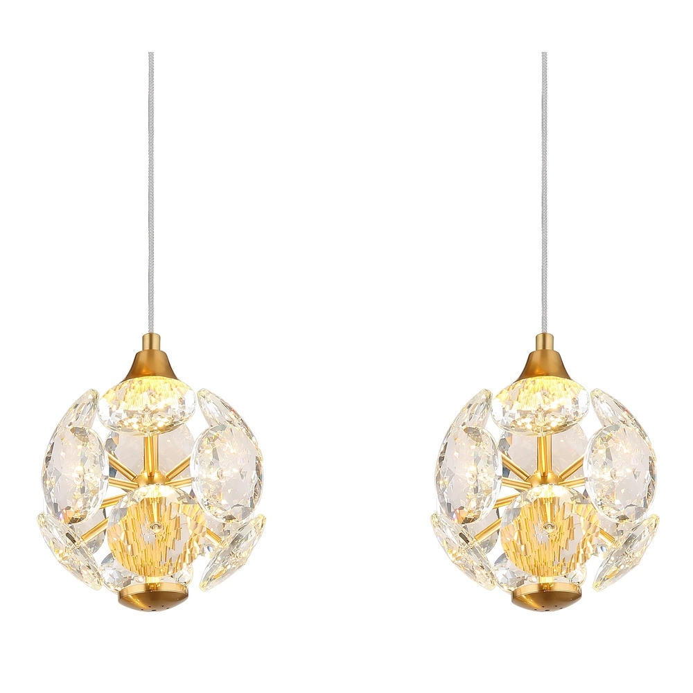 4-Licht Pendellampe Virina Gold Globo 9007371452620