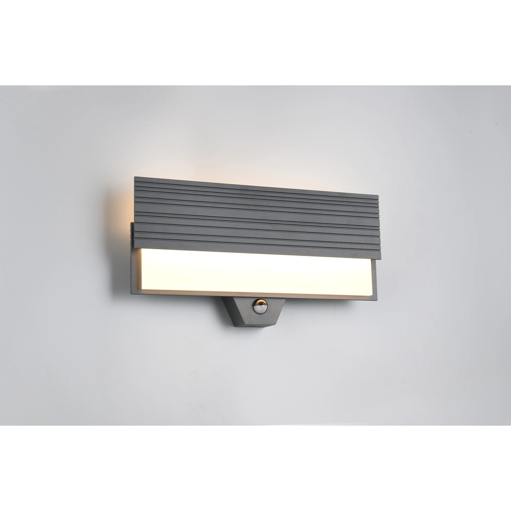 Design-Wandleuchte Mariza anthrazit mit Sensor Trio 4017807603774