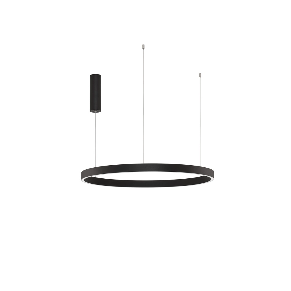 Schwarze Pendelleuchte Elowen Ausführung Ø 80cm Lyora 5212017439093
