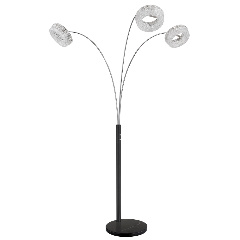 Stehlampe Laurel Schwarz Globo 9007371579044