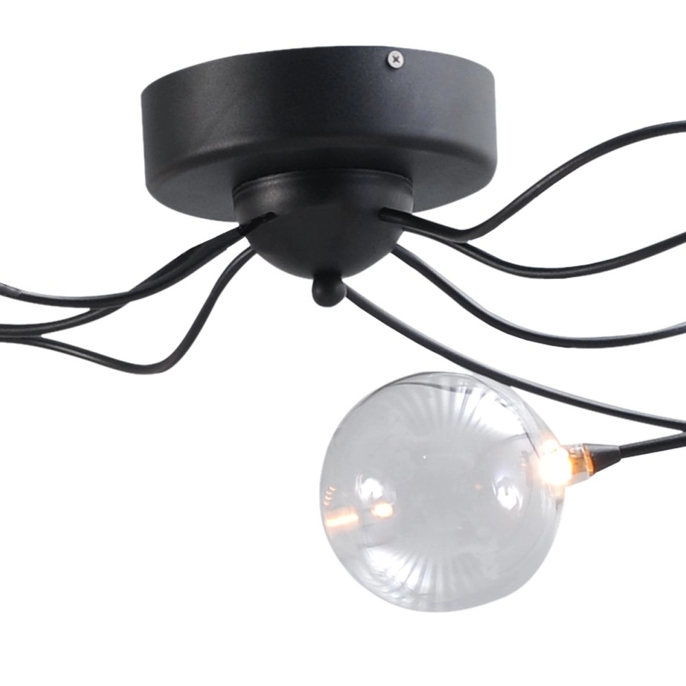 LED-Deckenlampe Gio 7-Licht-Schwarz Masterlight 8718121182148