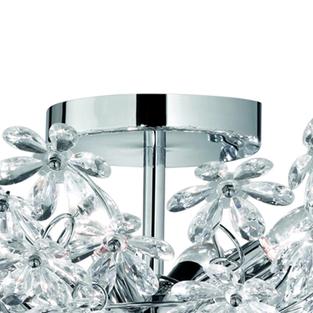 Moderne Wandleuchte Flower Trio 4017807233995