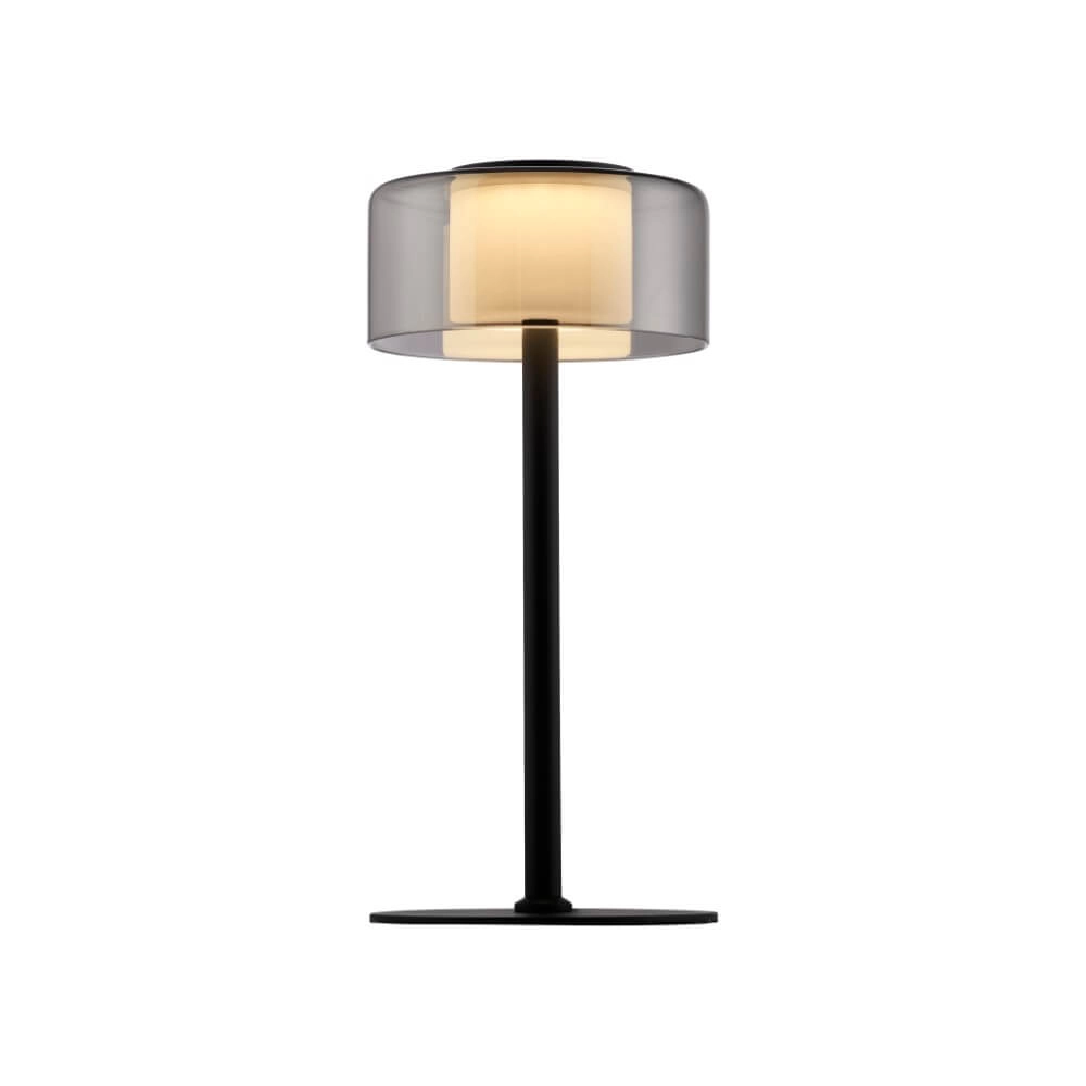 Schwarze Tischlampe Rika Paul Neuhaus 4012248385227