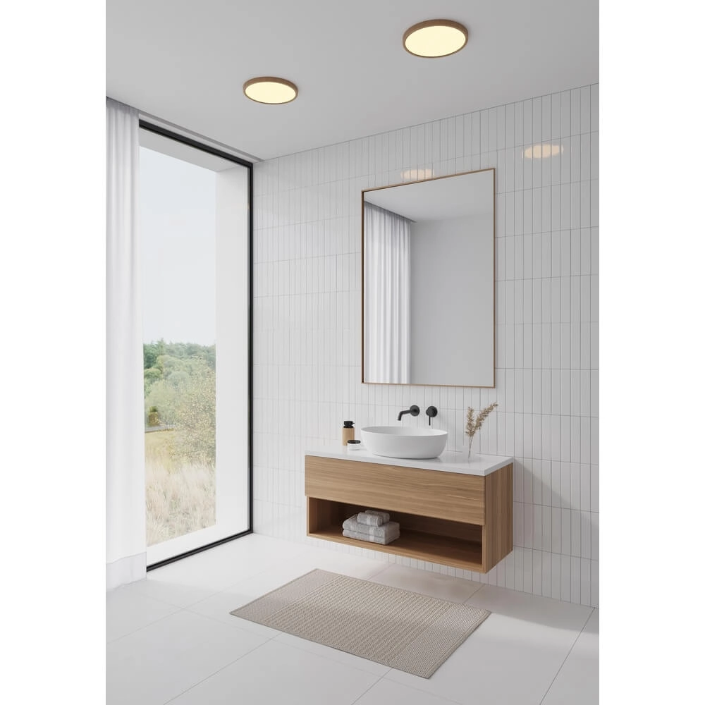 Deckenleuchte Oja Holz Ø 29,4cm - 2700K - 17W Nordlux 5704924016400