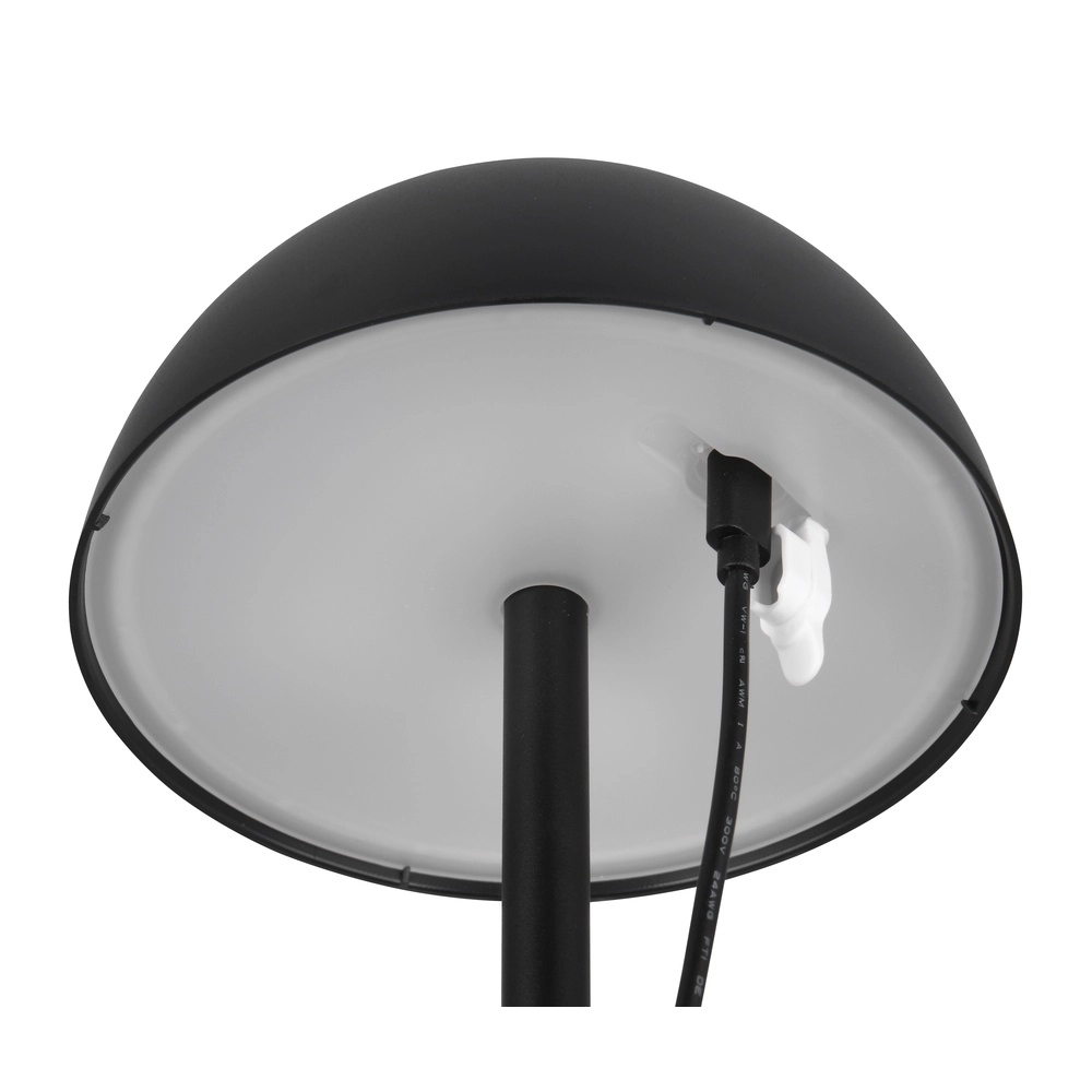 Tischlampe Ricardo schwarz Ø 13,5cm Trio 4017807601794
