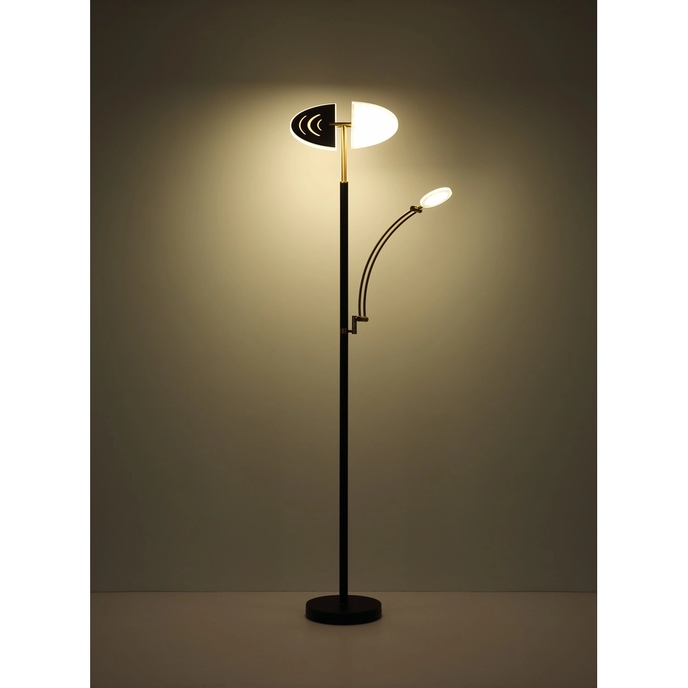 Stehlampe Tirana Schwarz Globo 9007371471119