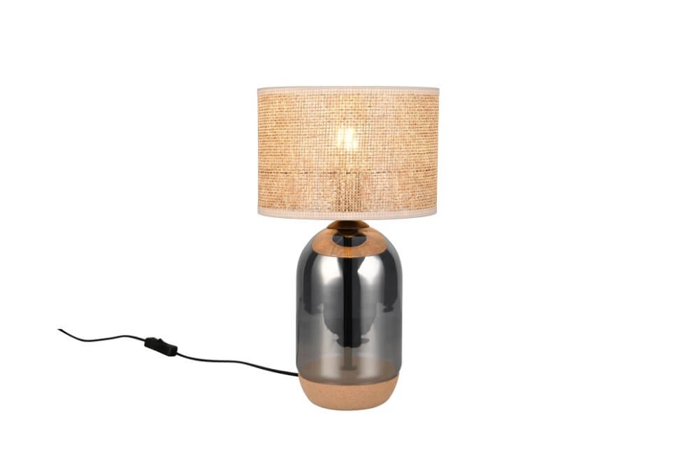 Ländliche Tischlampe Tara Ø 25cm Trio 4017807620597