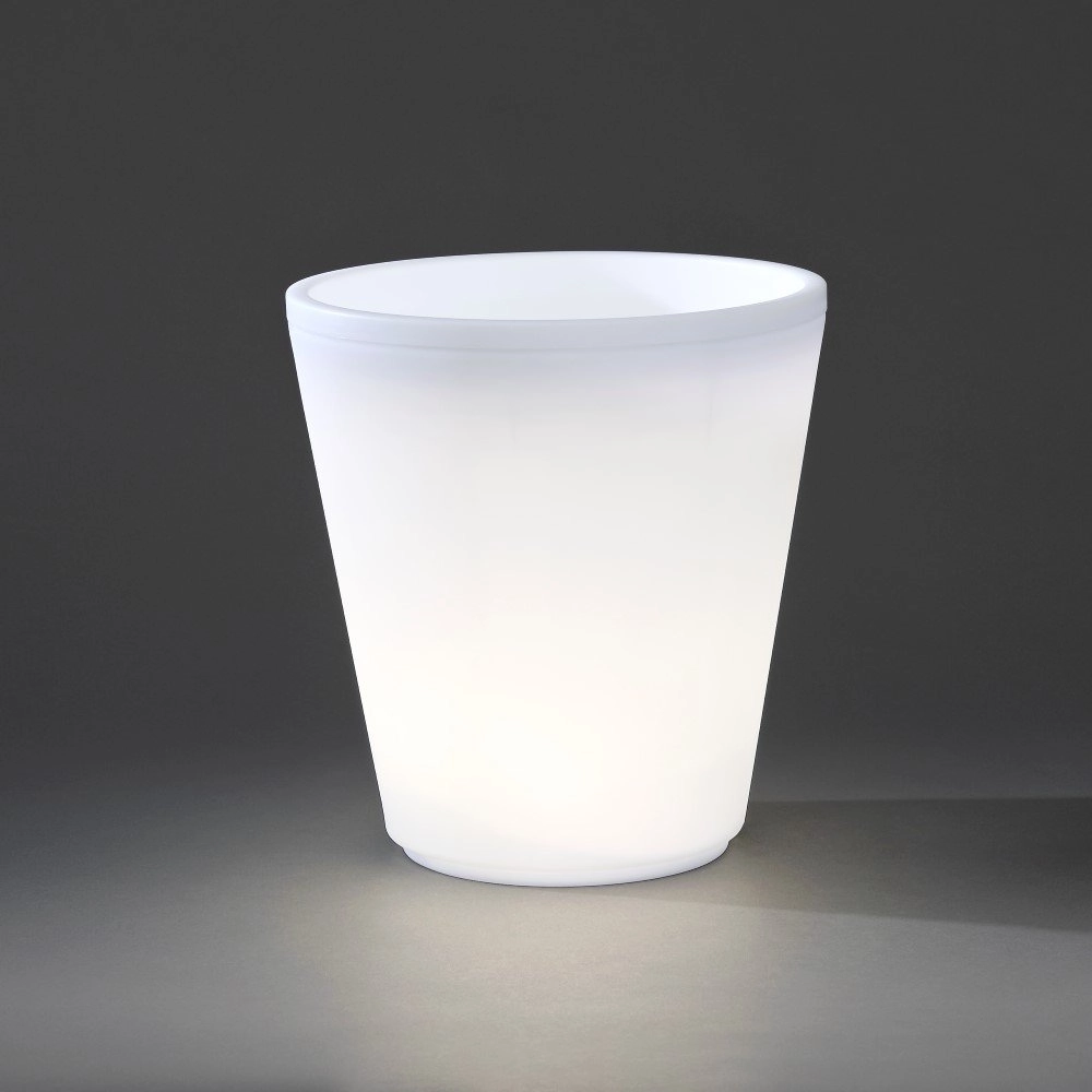 LED Blumentopf Assisi LED 37 cm - 12W - weiß KonstSmide 7318307454000