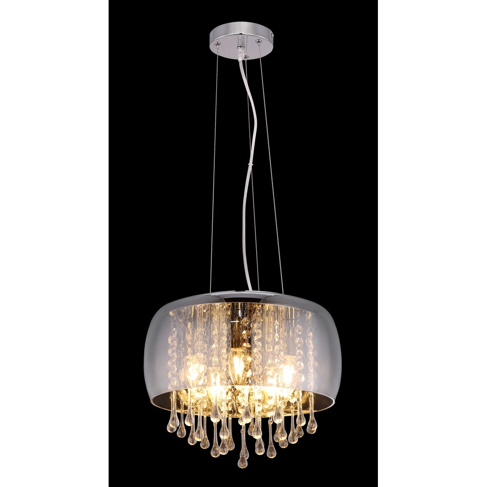 Pendellampe Kalla Ø 35cm Chrom Globo 9007371385706