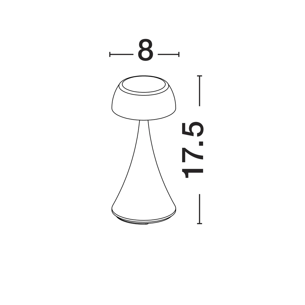 Tischlampe Ycro olivgrün mit USB Lyora 5212017477002
