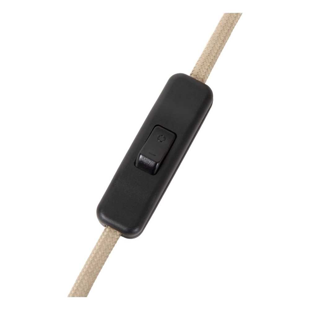 Tischlampe Albane leichtes Holz Ø 12cm Lucide 5411212061669