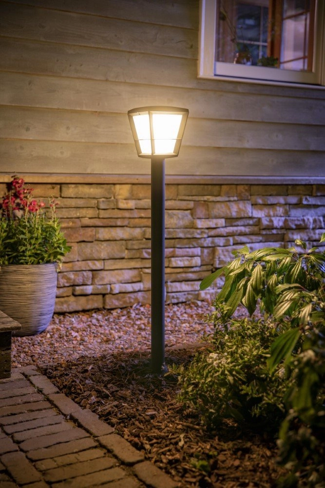 Gartenlampe schwarz Hue Econic 100cm Philips 8718696170601