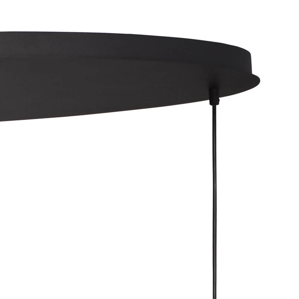 Hängelampe Lazise 2 4x Ø 25cm Gold mit Schwarz Masterlight 8718121303918