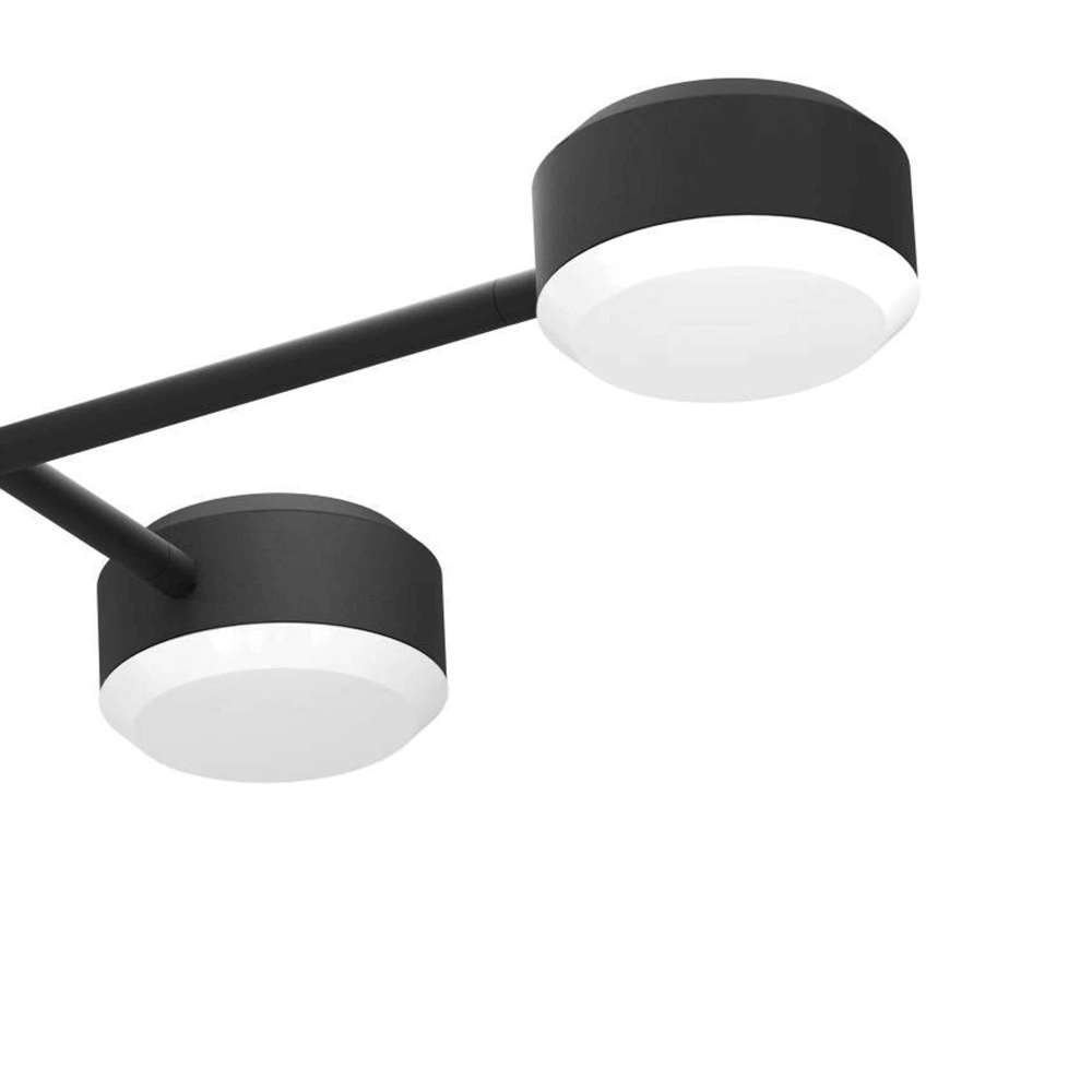 LED-Deckenleuchte Clavellina Schwarz Eglo 9008606241088