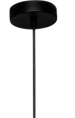Schwarze Hängelampe Noris Ø 28cm Brilliant 4004353289859