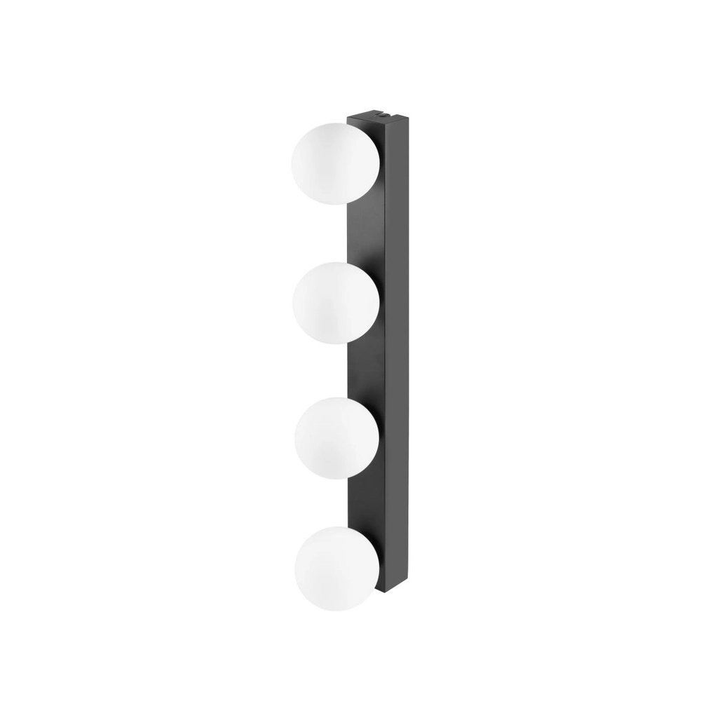 Wandleuchte Sun Mirror 3-flammig schwarz SLV 4024163318310