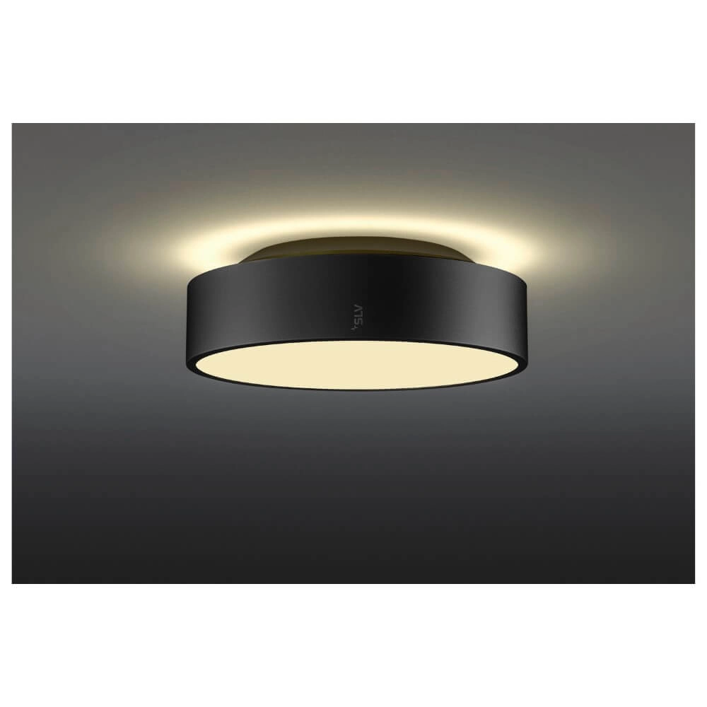Deckenleuchte / Hängeleuchte Medo 30 schwarz - CCT - Ø 28cm SLV 4024163276733