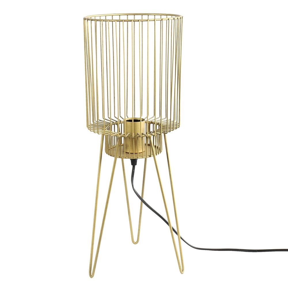 Golddrahtlampe Marleik L