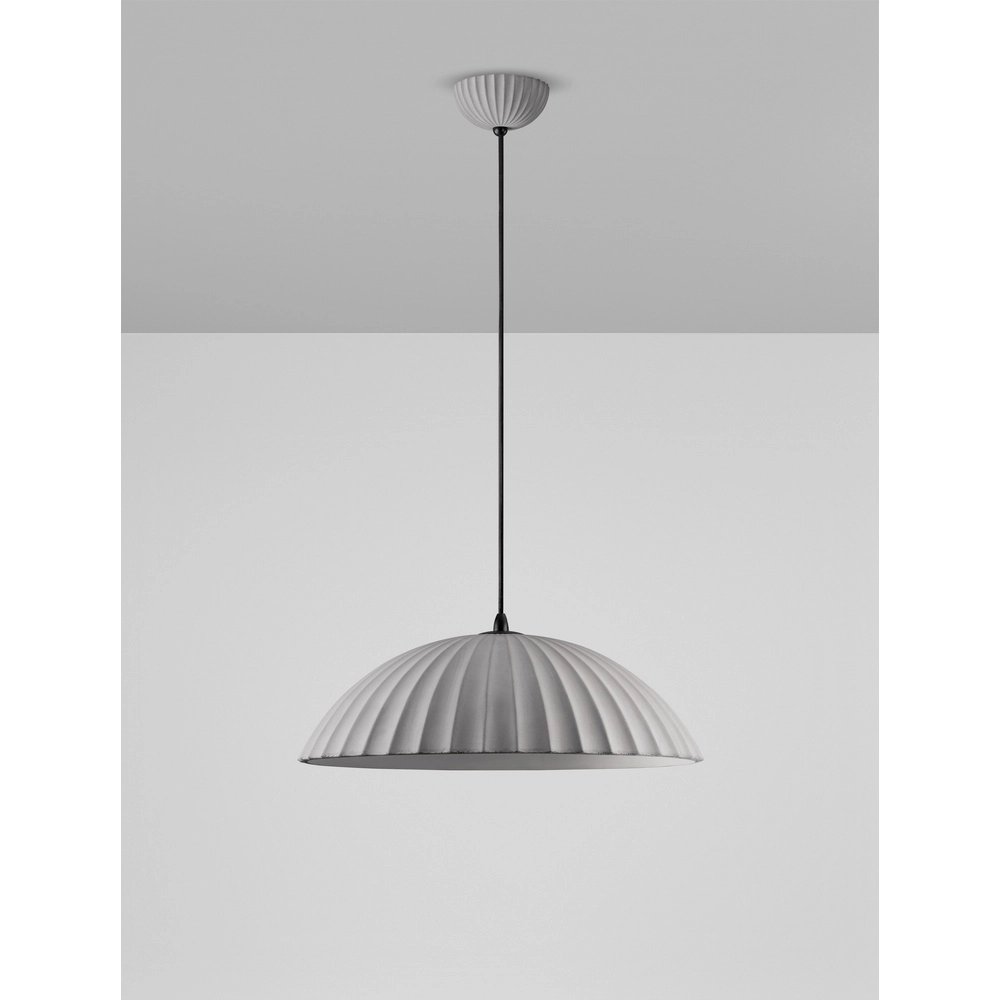 Pendelleuchte Ammos grau Ø 50cm Lyora 5212017469038