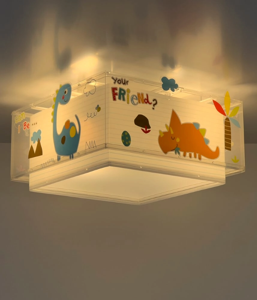 Quadratische Deckenlampe Dinos Dalber 8420406003337