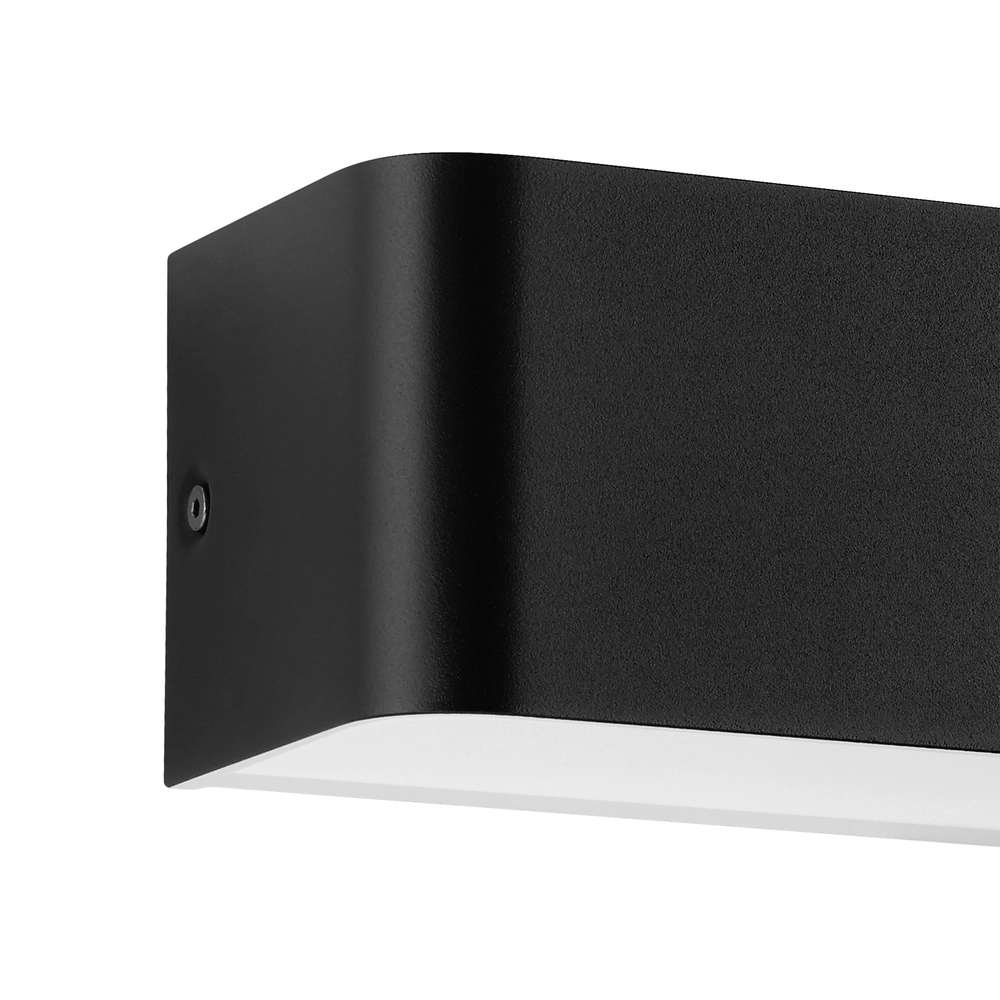 LED-Wandlampe Sania 4 37 cm – schwarz Eglo 9008606289875