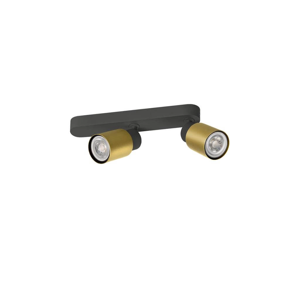 Spott Puri 2.0 Tube Schwarz-goldenes Doppel SLV 4024163294171