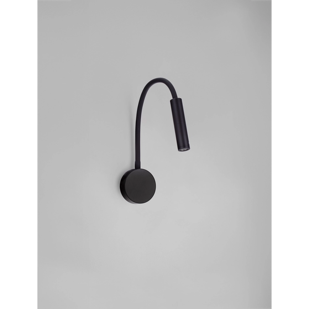 Nachttischlampe Sonica schwarz Lyora 5212017454874