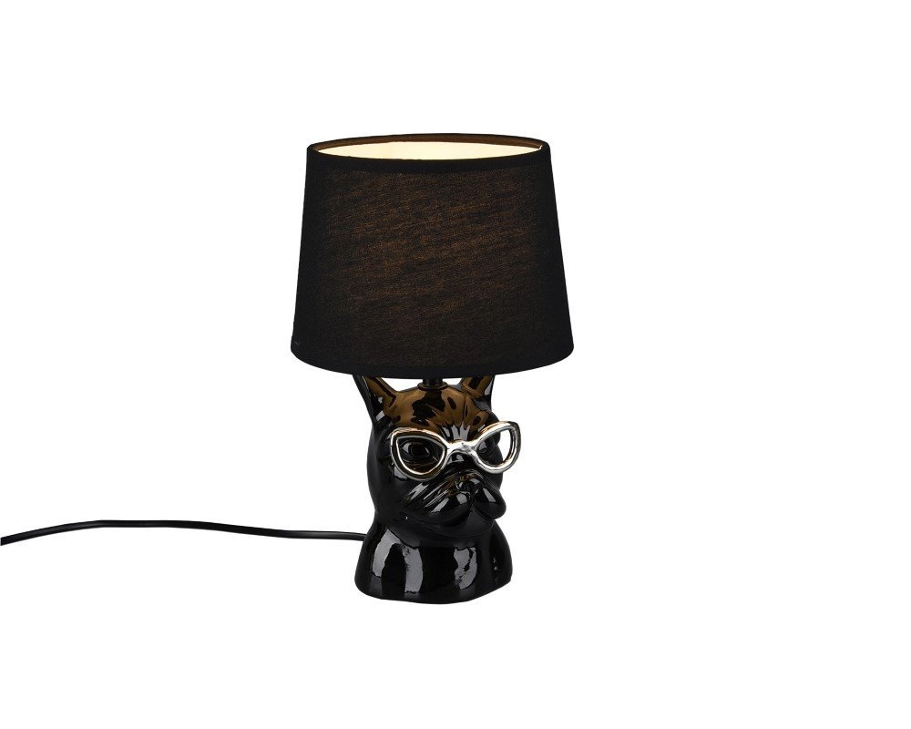 Tischlampe Dosy 23cm schwarz Trio 4017807411713