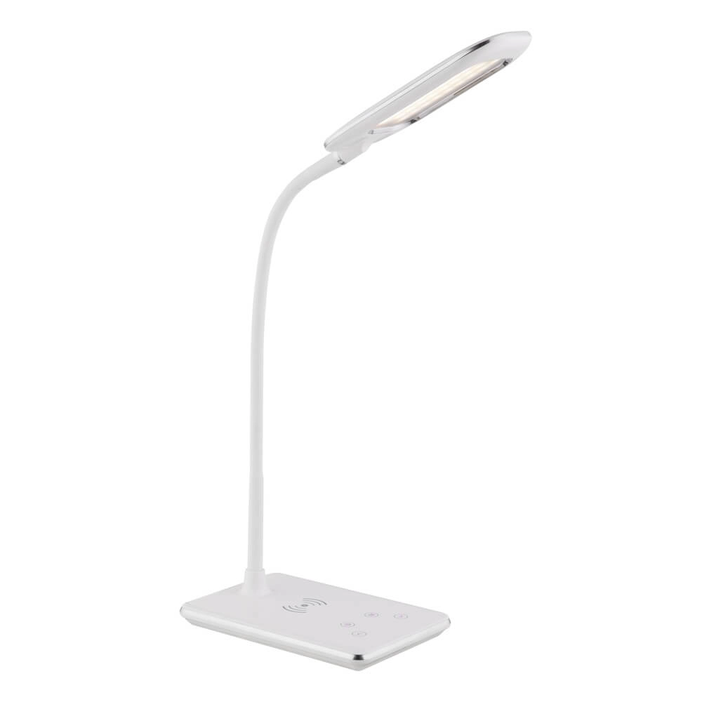 Schreibtischlampe Hekla weiß Globo 9007371351459