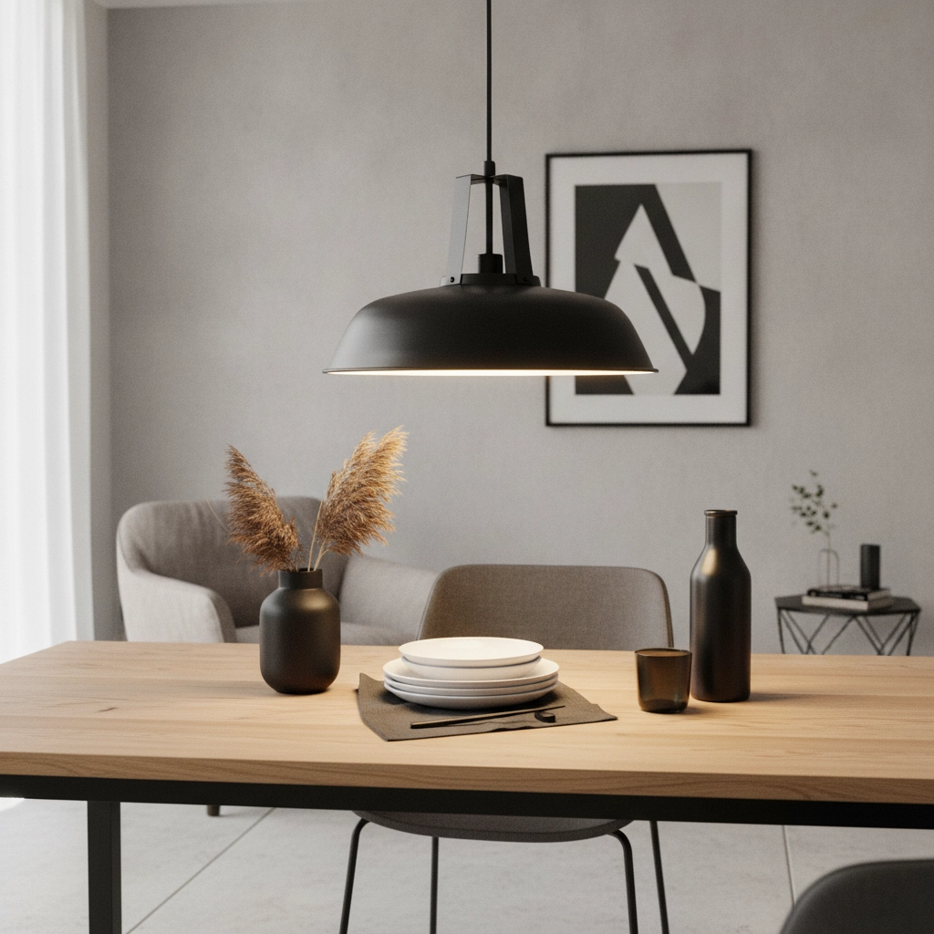 Land Pendelleuchte Nero Ø 45cm
